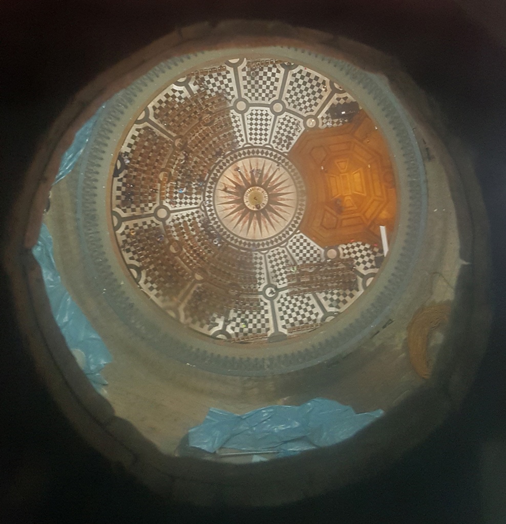 Cathedral Floor Through Peephole